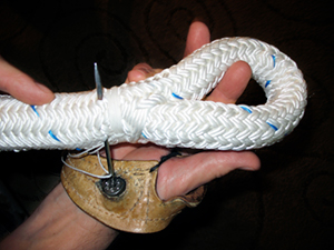 whipping rope end