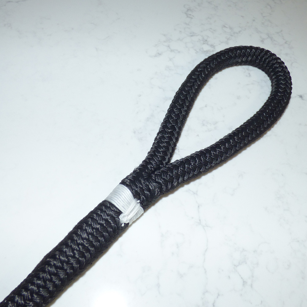 Double-braid eye splice