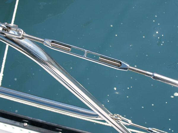 Swaged end of sailboat lifeline